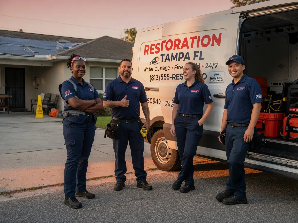 Water Damage Restoration company in Norco, LA
